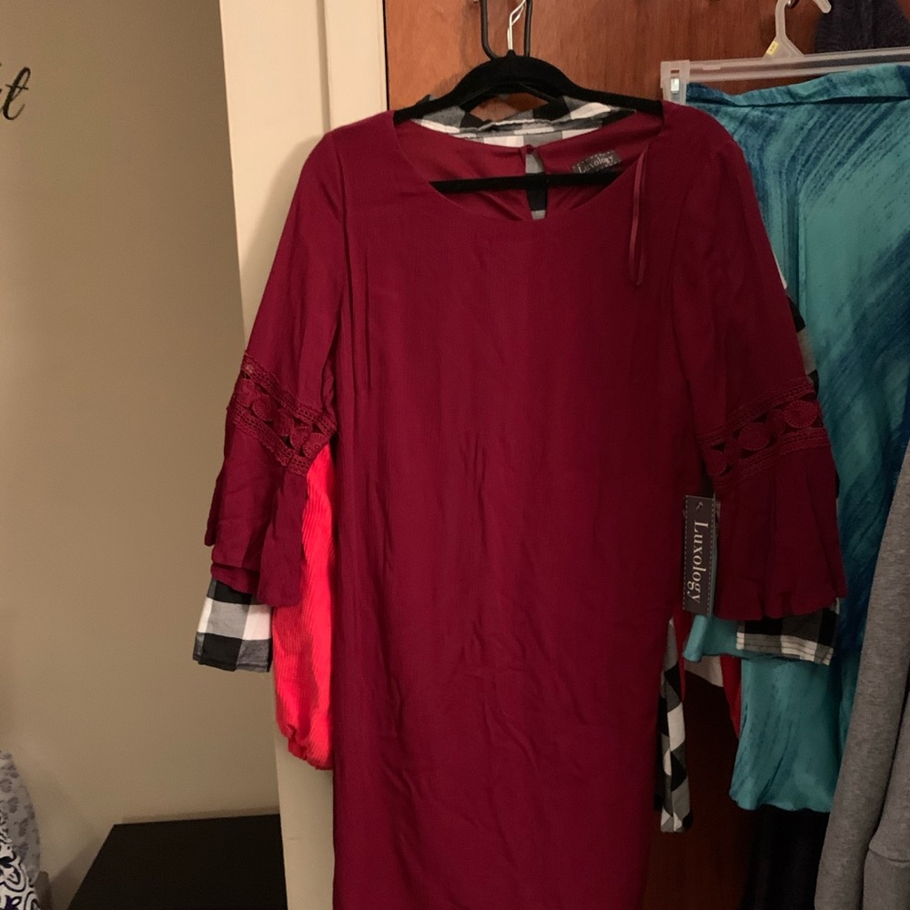 Red dress
